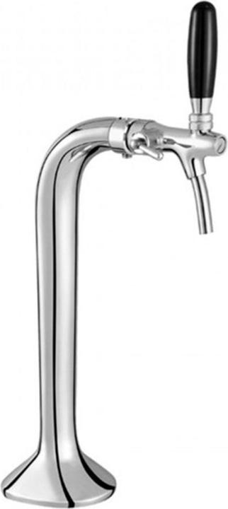 Ich-zapfe Schanksäule, Bierzapfsäule, Chrom, 1-leitig