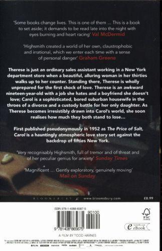 Image du produit Carol (Anglais, Patricia Highsmith, 2015)