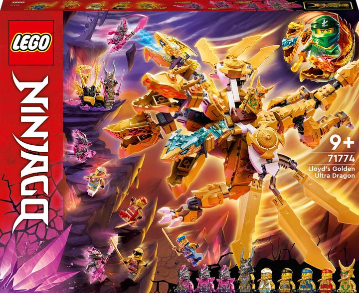 Actual product image LEGO Lloyd's ultra gold dragon (71774, LEGO Ninjago)