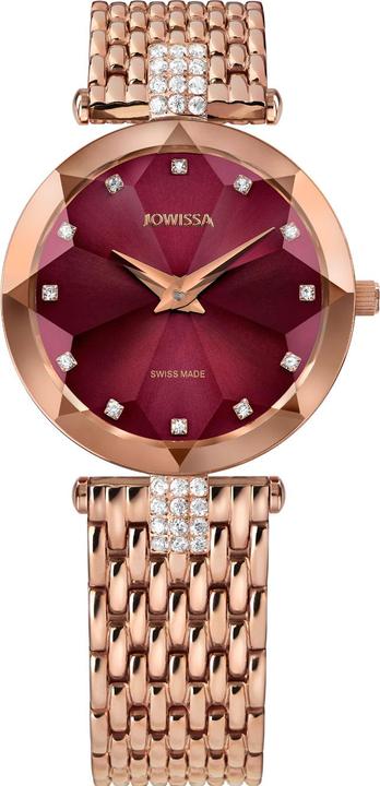 Jowissa J5.714.M Facet Strass Damenuhr 29mm 5ATM (Swiss Made, 29 mm)