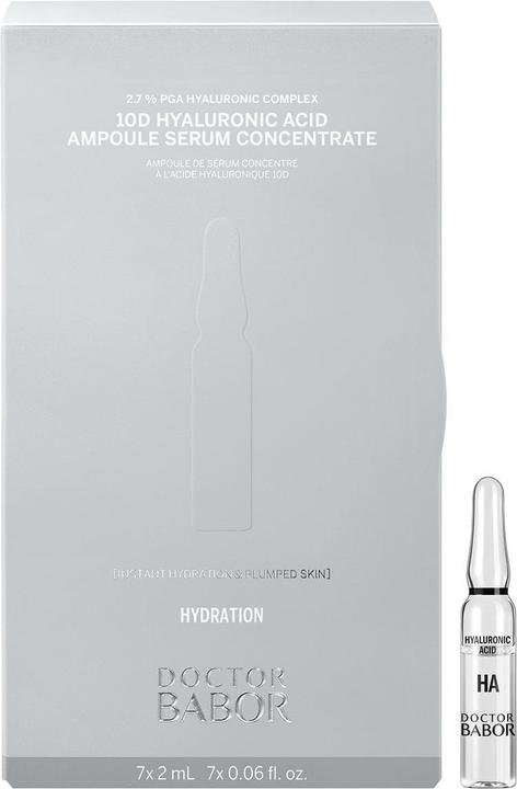 Actual product image Babor DOCTOR - 10d Hyaluronic AcID Ampoule Serum Concentrate (14 ml)