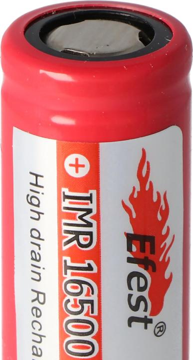 Actual product image Efest Akku IMR 16500 Pluspol flach (1 pcs., 16500, 900 mAh)
