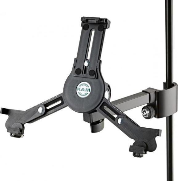 Produktbild K&M 19791 Tablet-PC-Halter mit Mikrofonständer