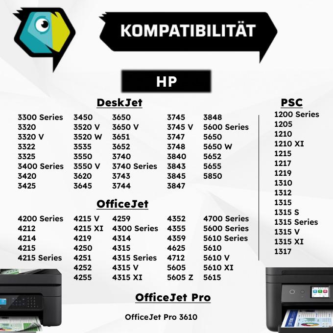 Produktbild Inkadoo Druckerpatronen kompatibel zu HP C8727AE / 27 XL Druckkopfpatrone, schwarz Schwarz (BK)