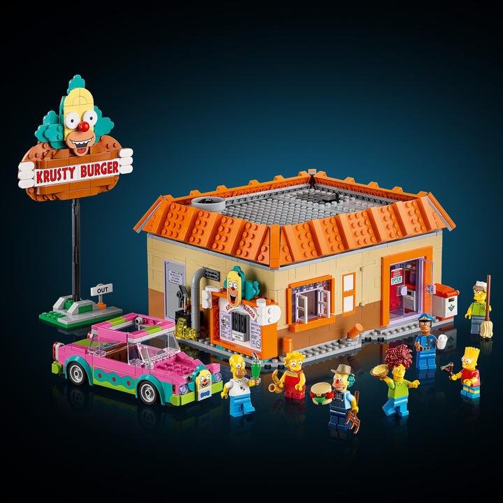 Actual product image LEGO 10352 The Simpsons: Krusty Burger (10352, LEGO Icons)