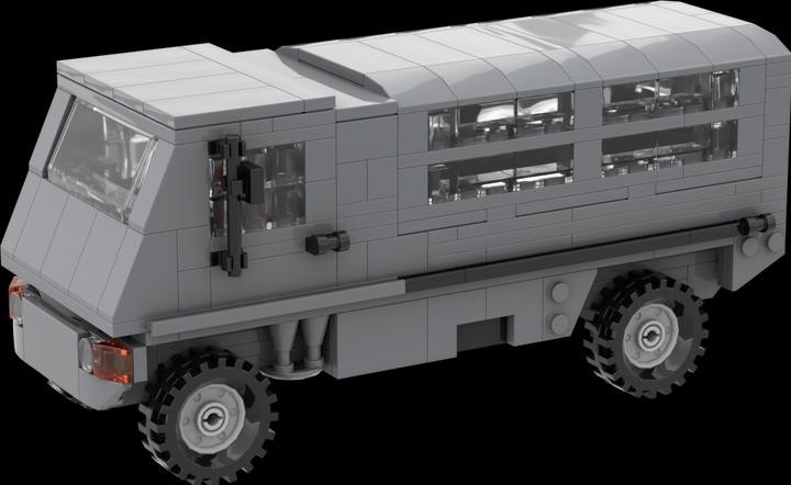 Image du produit Milbricks DURO - Schweizer Transportfahrzeug (kompatibel mit LEGO)