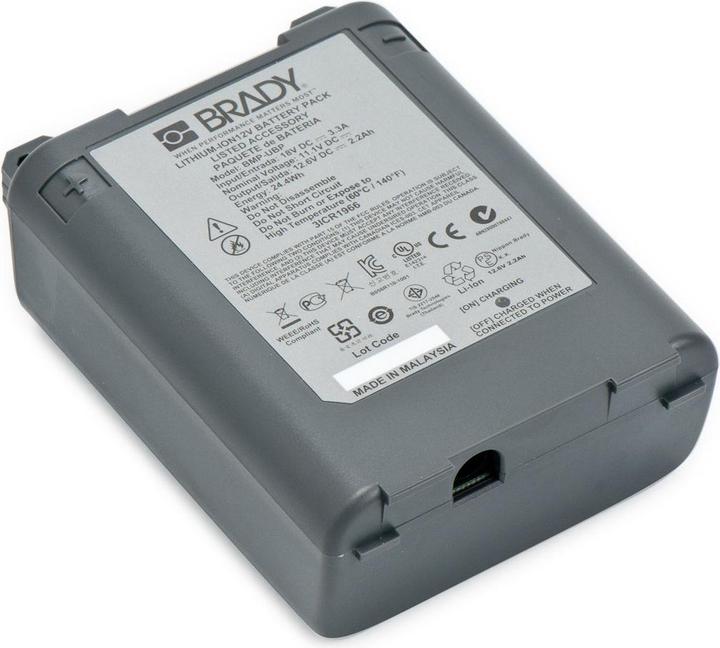Produktbild Brady BMP-UBP 12V, Universalakku 12 V( Li-Ion) (BMP50 Serie)