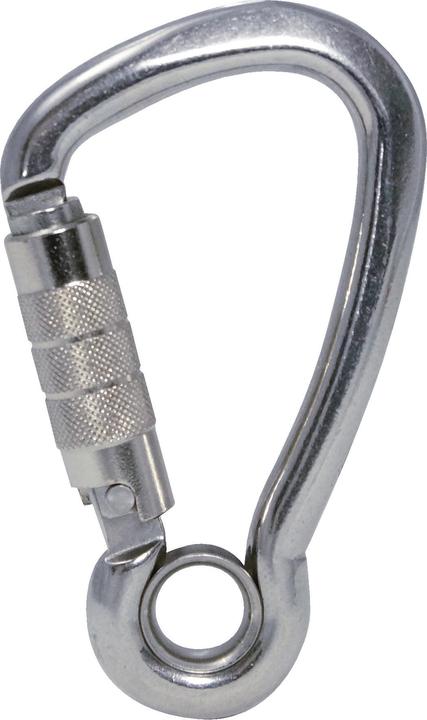 Image du produit KONG Mousqueton pompier 11mm + sécurite twist