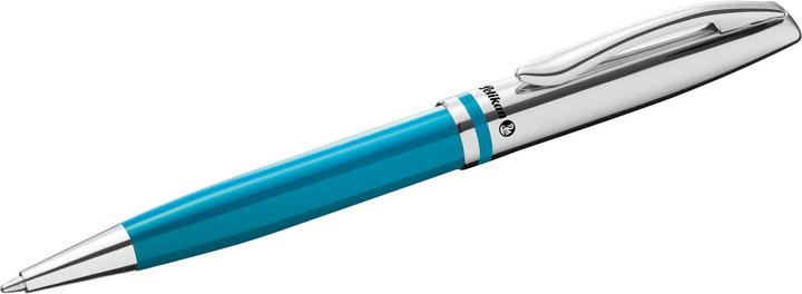 Image du produit Pelikan Stylo à bille Jazz Classic Medium (M), pétrole (Bleu, Argent, 1 x)