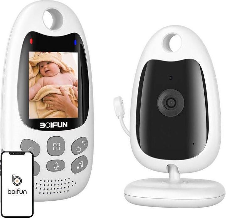 Produktbild Boifun VB610 electronic rotating nanny with sound detector (Babyphone mit Kamera, 260 m)