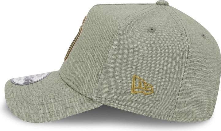 Actual product image New Era A-Frame Trucker Canvas Cap - San Diego Padres olive (One size)