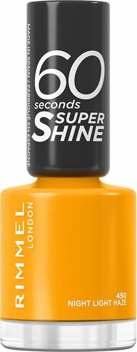 Immagine prodotto Rimmel London Rimmel - 60 Seconds Super Shine - Smalto per unghie 8 ml 450 Night Light Haze (Nº 450 Nebbia notturna, Smalto)