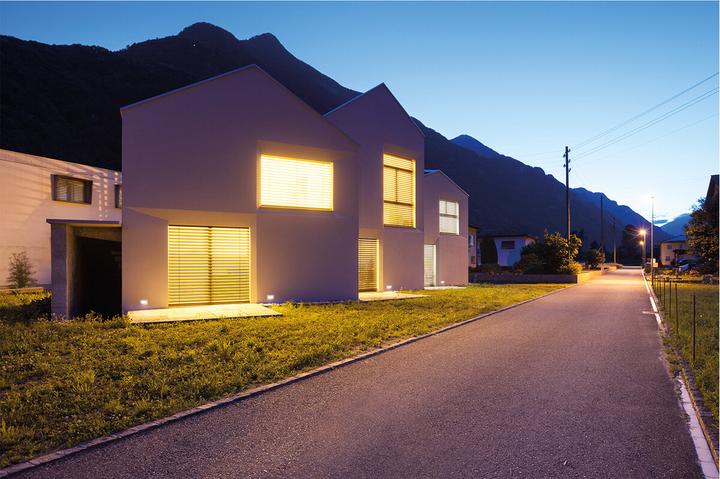 Actual product image Kanlux Outdoor light/recessed wall light GLASI LED white IP44 33690 (130 lm, IP44)