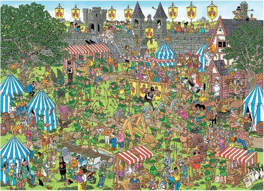 Produktbild Jumbo Jan Van Haasteren Puzzle TBD 1500 Teile (1500 Teile)