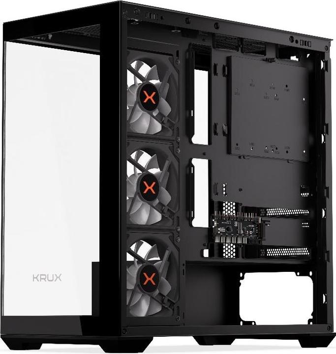 Actual product image Krux Obudowa Exo (KRXD004) (mATX, Mini-ITX, ATX)