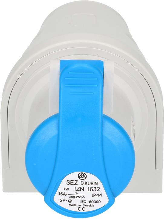 Actual product image Max Hauri SEZ CEE wall socket 3-pin 16A