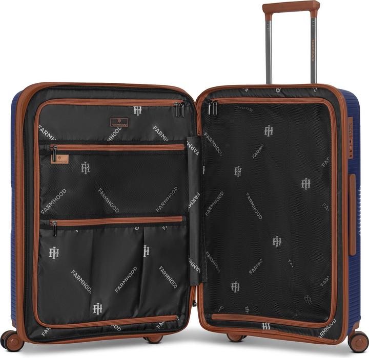 Immagine prodotto Farmhood Eco Edition 02 4 Rollen Kofferset 3-teilig mit Dehnfalte (229 l, XL (da 115l))