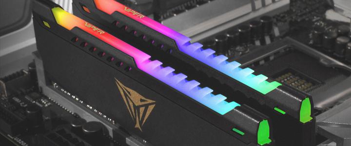 Produktbild Patriot Extreme Performance Viper Steel RGB (2 x 8GB, 3600 MHz, DDR4-RAM, DIMM)