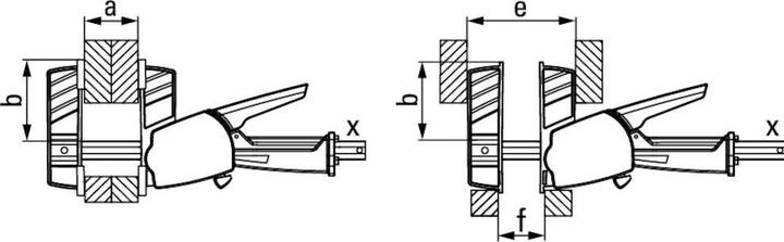Image du produit Bessey DuoKlamp DUO 460/85 DUO45-8 Sp (450 mm)