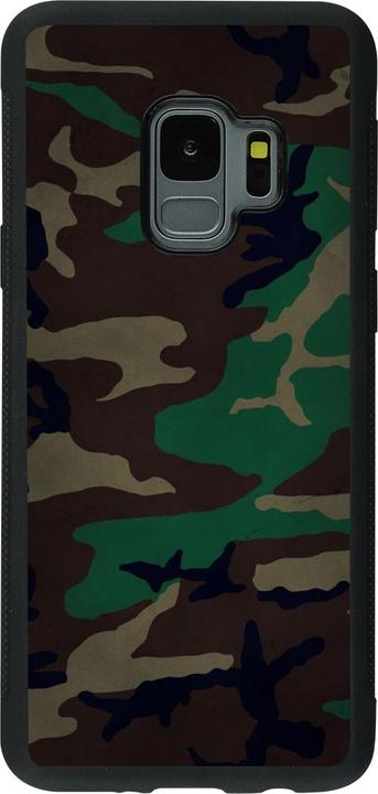 Actual product image PhoneLook Cover silicone black camouflage 3 (Samsung Galaxy S9)