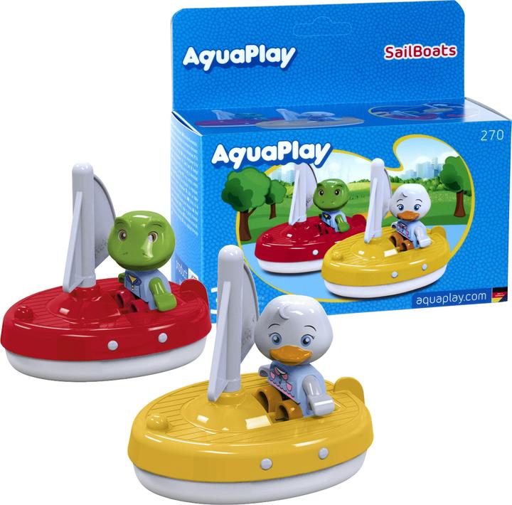 Actual product image Aquaplay 270 - Sailboats & Figures