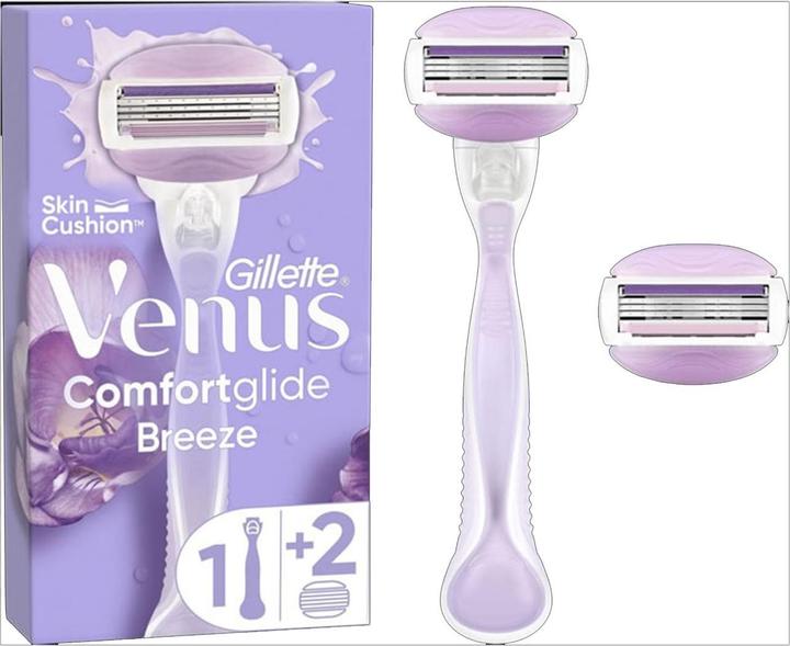 Actual product image Gillette Venus Comfort Glide Breeze Razor Blades