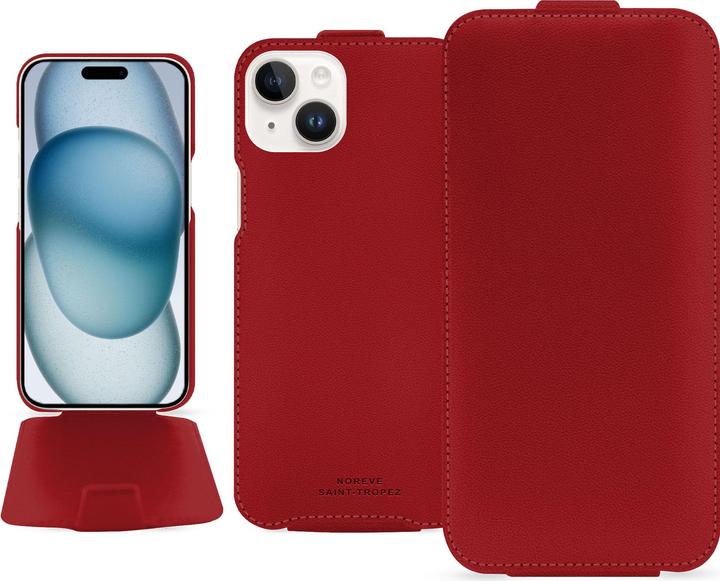 Produktbild Noreve Lederschutzhülle vertikal (Apple iPhone 15)