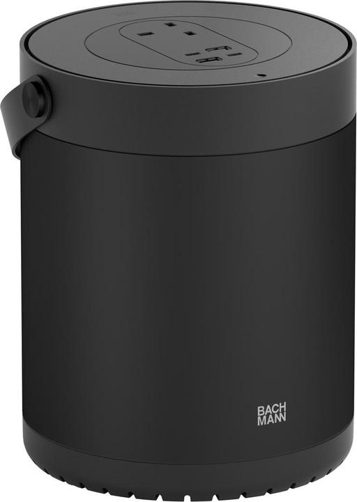Actual product image Bachmann MOV:E 1xUK 2xUSB A/C black (1 x, USB-A, USB-C, 1.50 m)