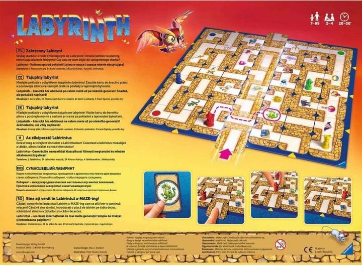 Produktbild Ravensburger The Labyrinth board game (Multilingual)
