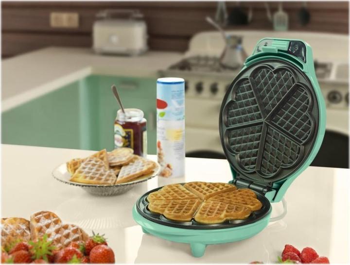 Produktbild Bestron ASW217M Waffeleisen 5 Waffel(n) Mintfarbe