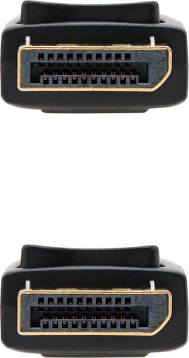 Produktbild Nanocable 10.15.2302 DisplayPort-Kabel 2 m Schwarz (2 m, DisplayPort)