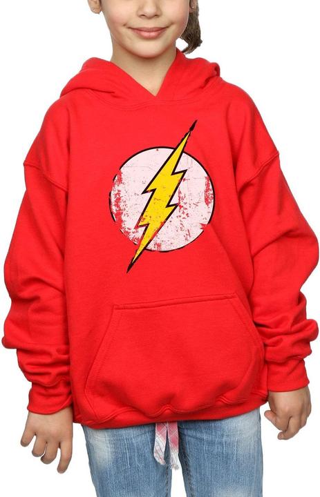 Produktbild Flash Distressed Logo Kapuzenpullover Mädchen (128)