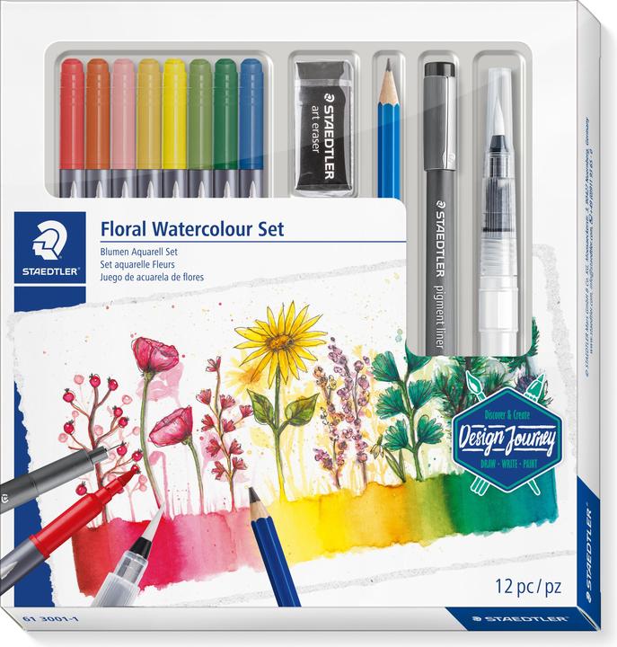 Staedtler Kit d'aquarelle (Multicolore, 13 x)