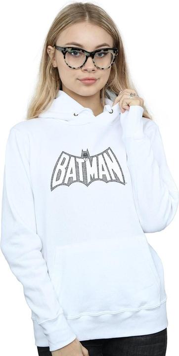 Produktbild Batman Retro Crackle Logo Kapuzenpullover (XL)