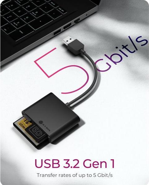 Produktbild Icy Box IB-CR301-U3, USB3.0 Multi-Kartenl. (USB 3.0)