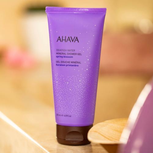Actual product image Ahava DeadSea Plants - Mineral Shower Gel Spring Blossom (200 ml)