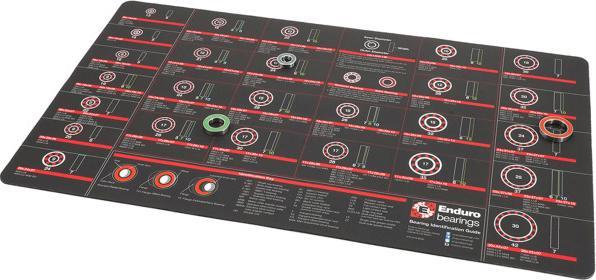 Actual product image Enduro Bearings WBM-001 Workbench Bearing Mat
