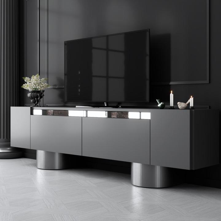 Produktbild Skye Decor Bohem Silver TV Stand (180 x 50 x 30 cm)