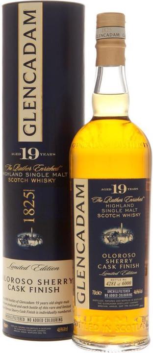 Actual product image Glencadam 19 years Oloroso 0.7 l (Single Malt, Scotch whisky)