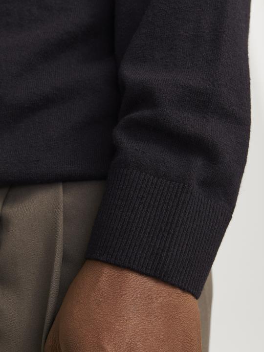 Actual product image Jack & Jones Jjeemil Knit Polo Half Zip Ls Noos (XL)