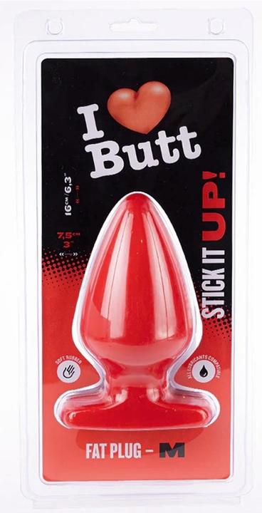 Actual product image I Love Butt Anal plug "Plug Fat M"