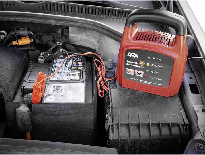 Actual product image APA Automatic battery charger Automatic battery charger 12 V, 4 A (12V, 27 A)