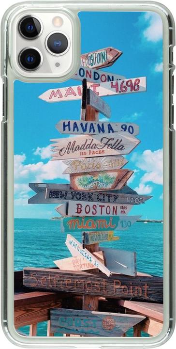 Image du produit PhoneLook Coque transparent Cool Cities Directions (Apple iPhone 11 Pro Max)