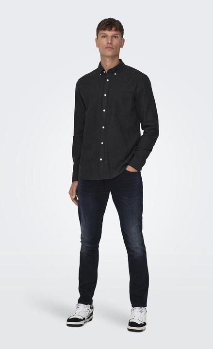 Immagine prodotto Only & Sons Camicia a maniche lunghe a tinta unita (XS)
