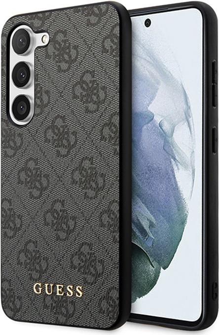 Productafbeelding Guess Hoesje voor S24+ S926 GUHCS24MG4GFGR hardcase 4G Metaal Goud Logo zwart (Samsung Galaxy S24+)
