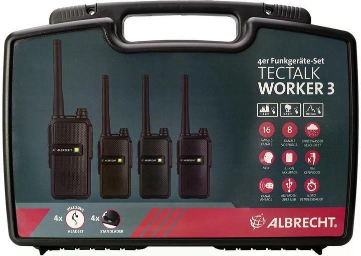Produktbild Albrecht Tectalk Worker 3 (10 km)