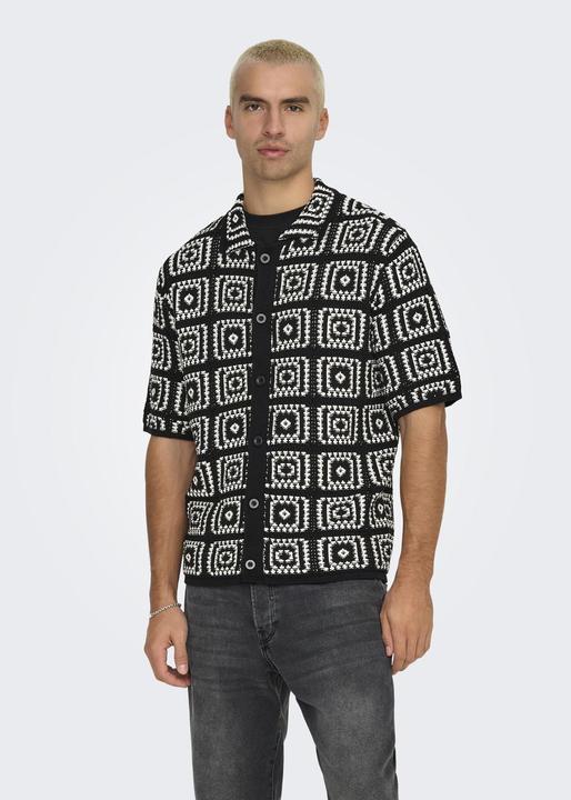 Image du produit Only & Sons ONSBART Gestricktes Polo-Hemd Polo (M)