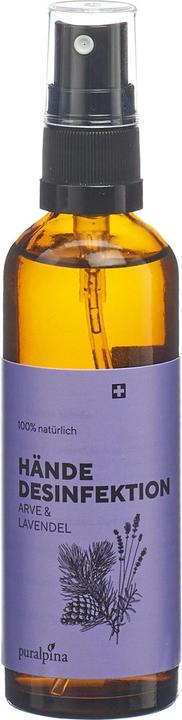 Actual product image Puralpina Hand Hygiene Spray Arve Lavender 75 ml (75 ml)