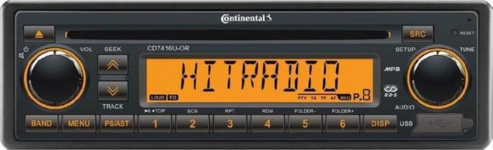 Produktbild Continental CD7416U-OR CD/USB/MP3/WMA 12V - Autoradio