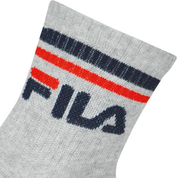 Actual product image FILA Quarter Unisex Plain Socks (pack of 6, 39 - 42)